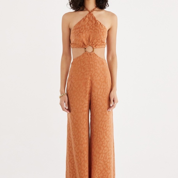 Rumer Pants & Jumpsuits Nwt Rumer Leopard Cheetah Animal Print